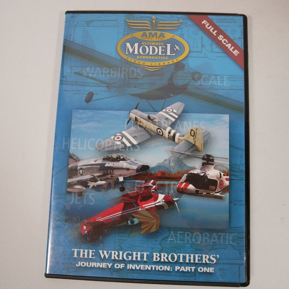 AMA Wright Brothers & Electric Flight School 2-DVD Collectors Edition - TESTED - Picture 2 of 4